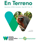 NEWSLETTER WCS COLOMBIA - MAY