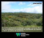 Consultor - ecología del paisaje y monitoreo de biodiversidad